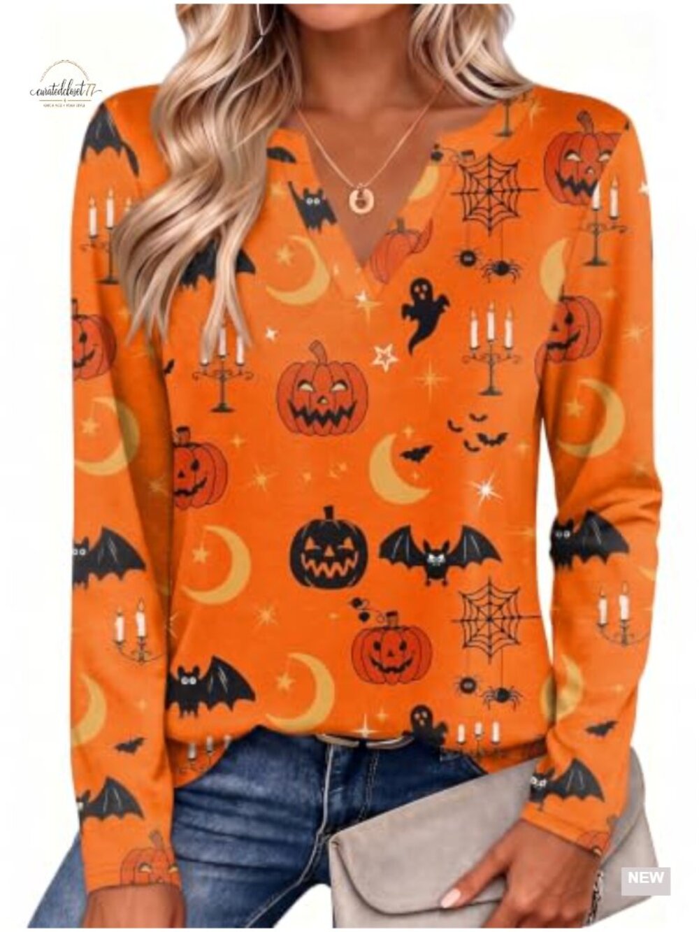 Womens Long Sleeve V Neck Tunic Top Casual Dressy Loose Fit